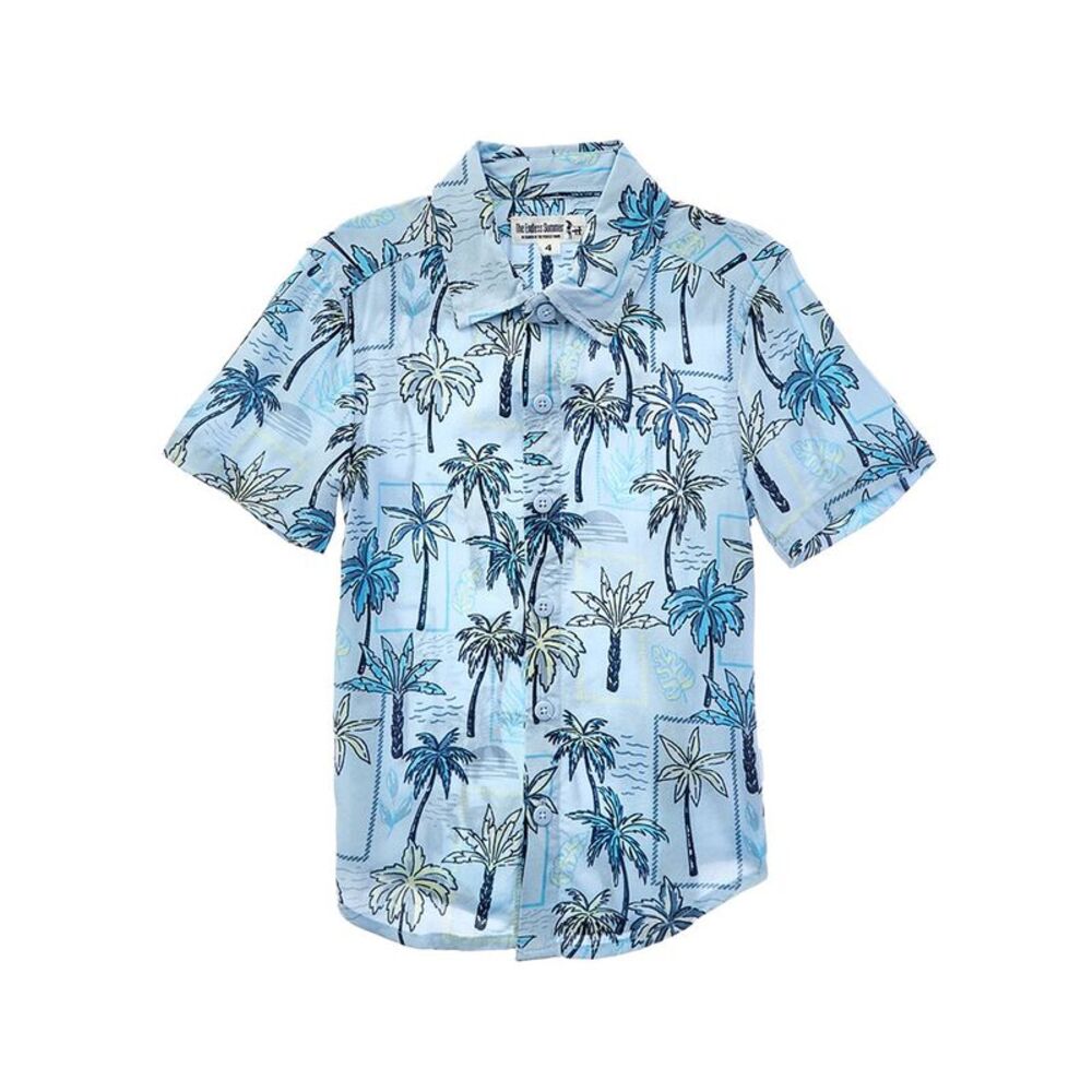 Endless Summer Boys  Button-Down Shirt, Blue